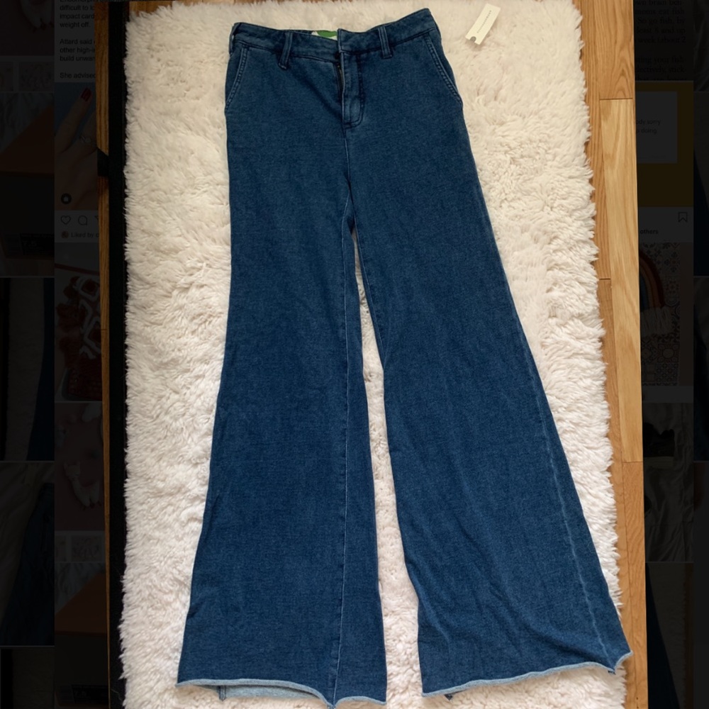 Anthropologie flare jeans